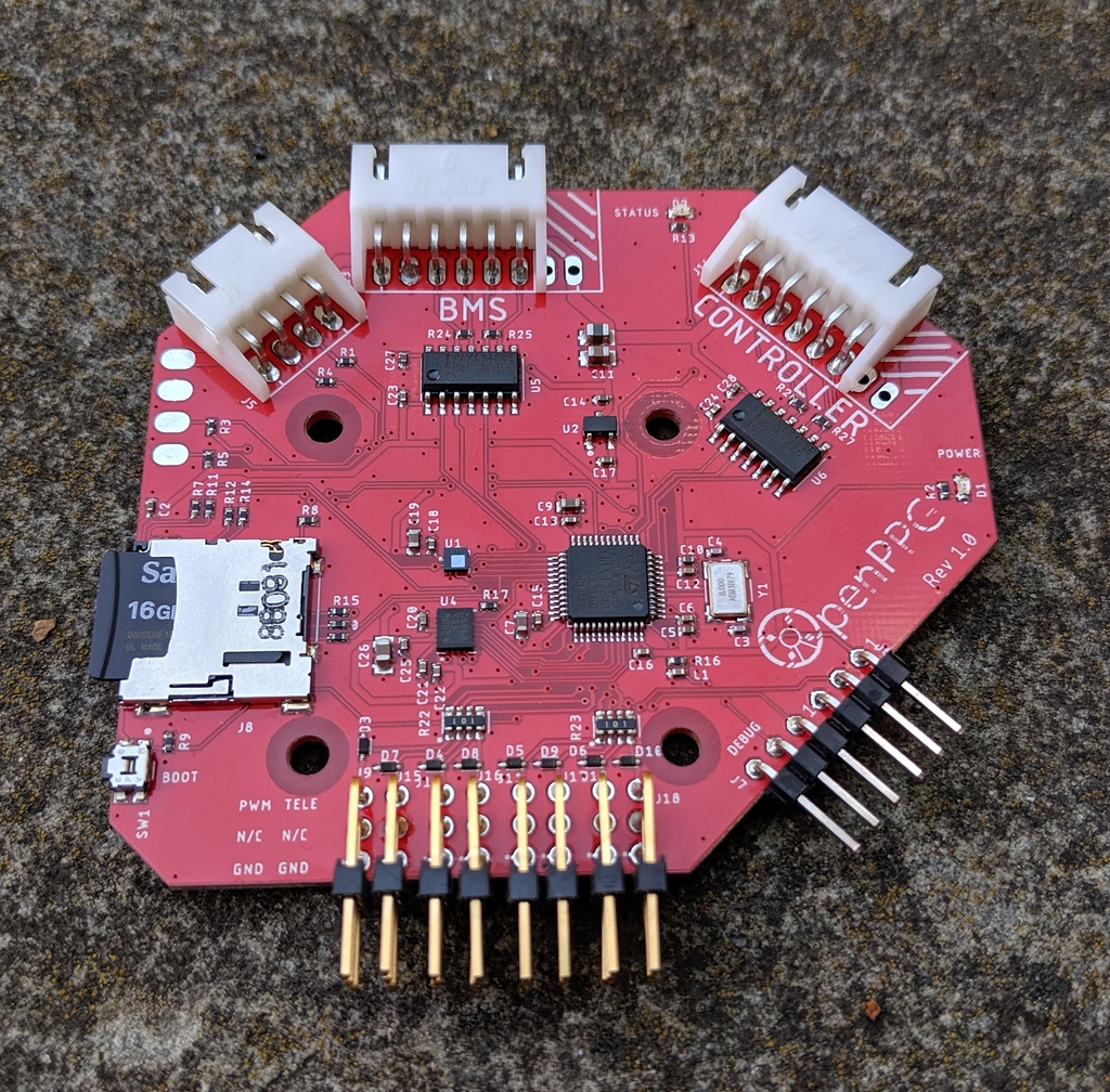 New Frame PCB aka the hub - Throttle Controller - OpenPPG Community